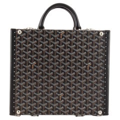 Goyard Goyardine Jewelry Box Coated Canvas and Leather