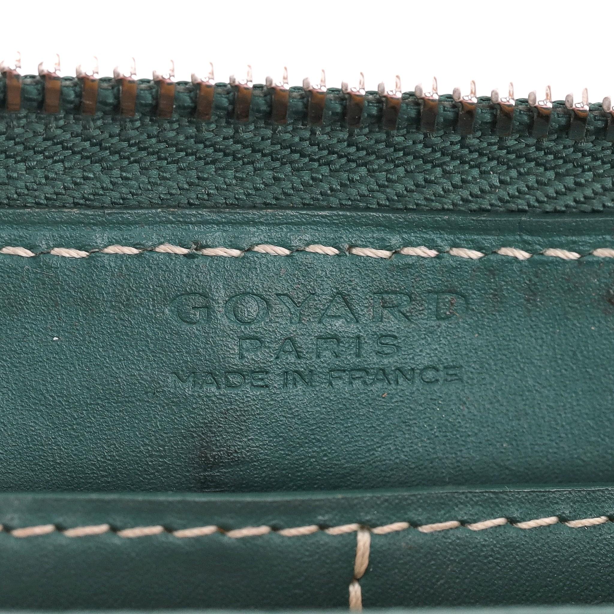 Goyard Goyardine Matignon Zip Around GM Wallet 4