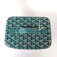 Goyard Goyardine Muse Vanity Case Green