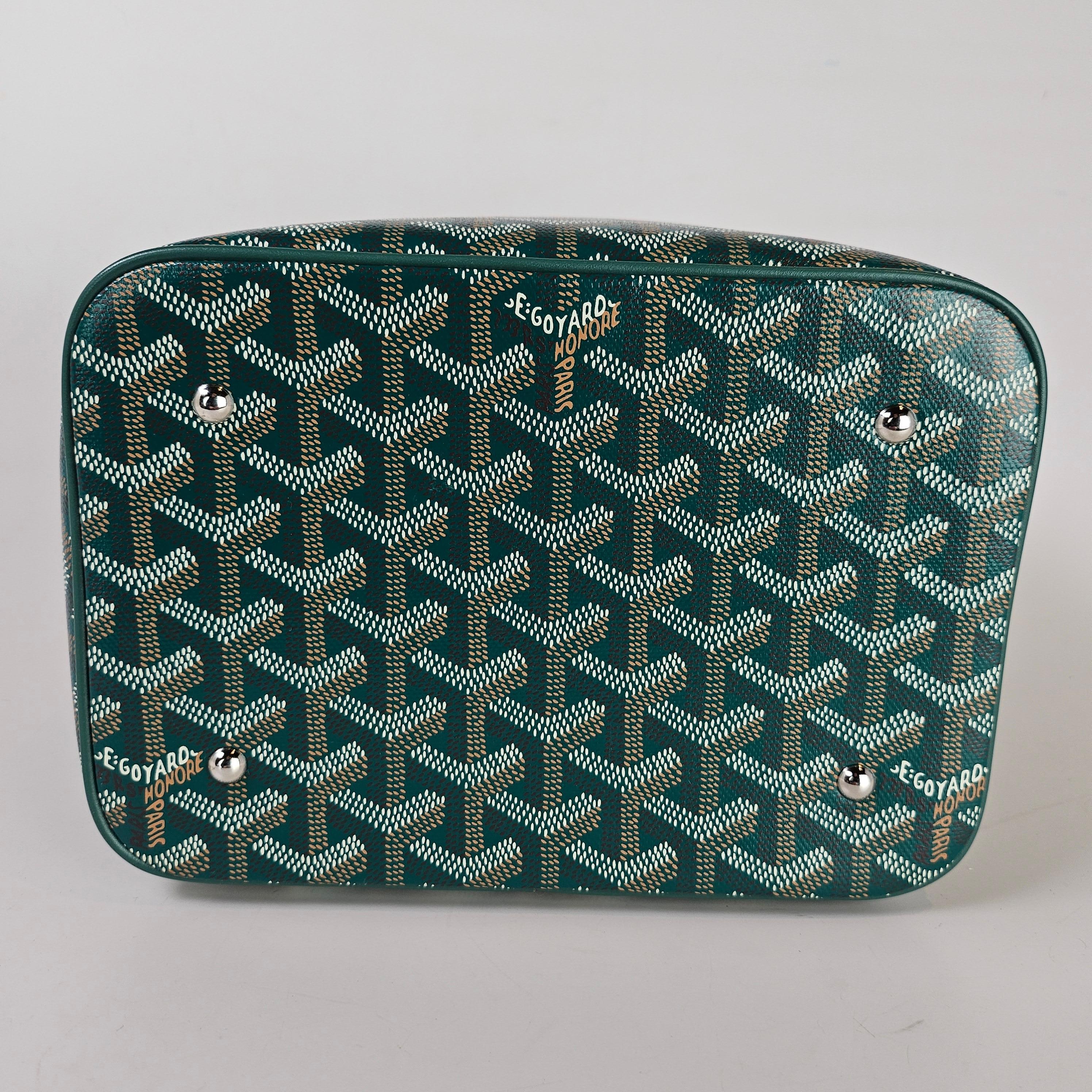 Goyard Goyardine Muse Vanity Case Green 1