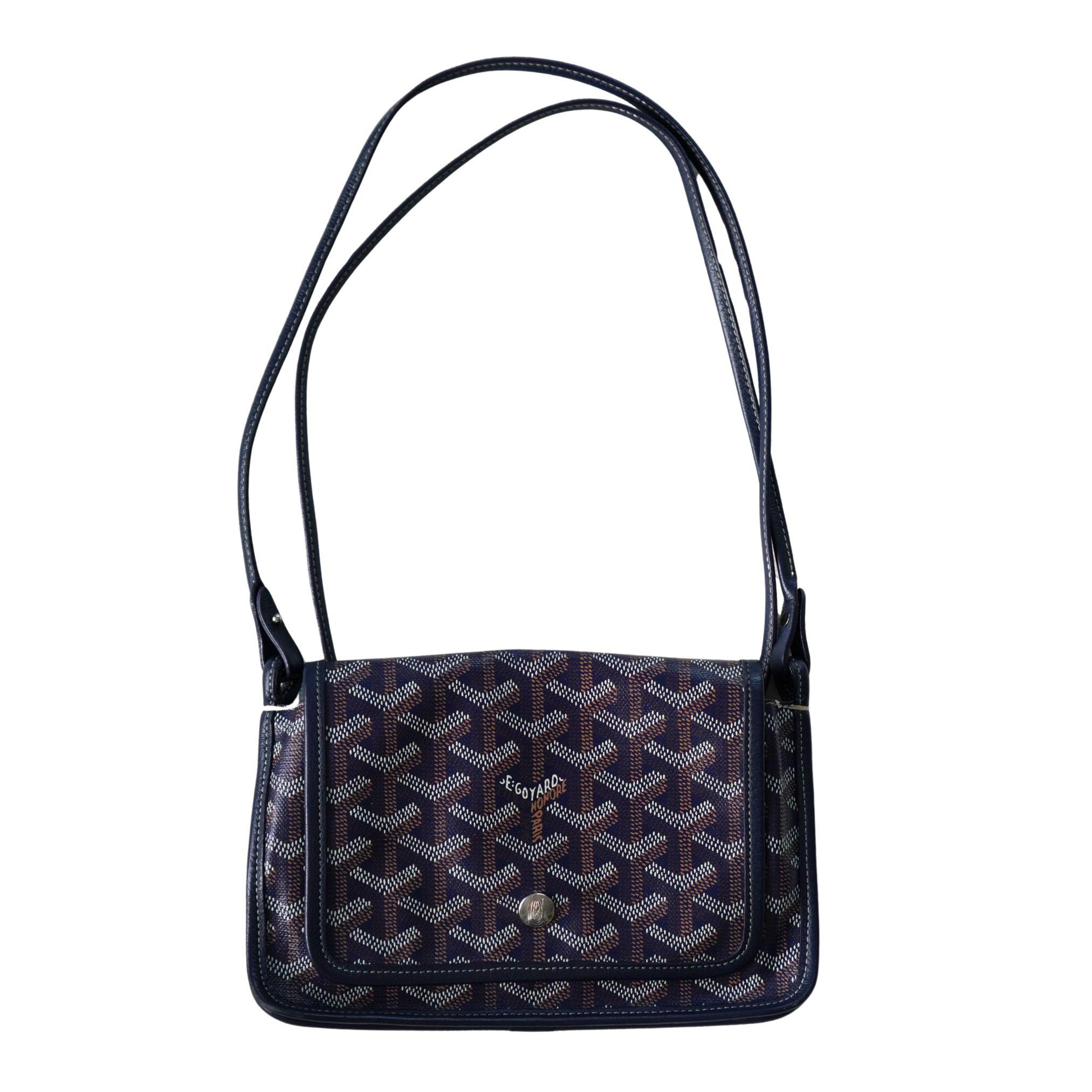 Goyard Goyardine Plumet Navy Crossbody Wallet Clutch en venta 1