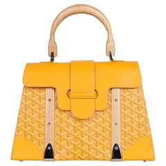 GOYARD Goyardine Saigon MM Yellow