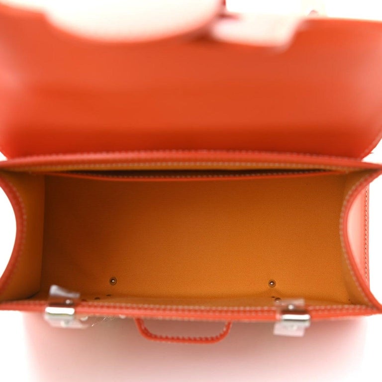 Goyard Mini Saïgon Souple Top Handle Bag With Palladium Hardware in Pink