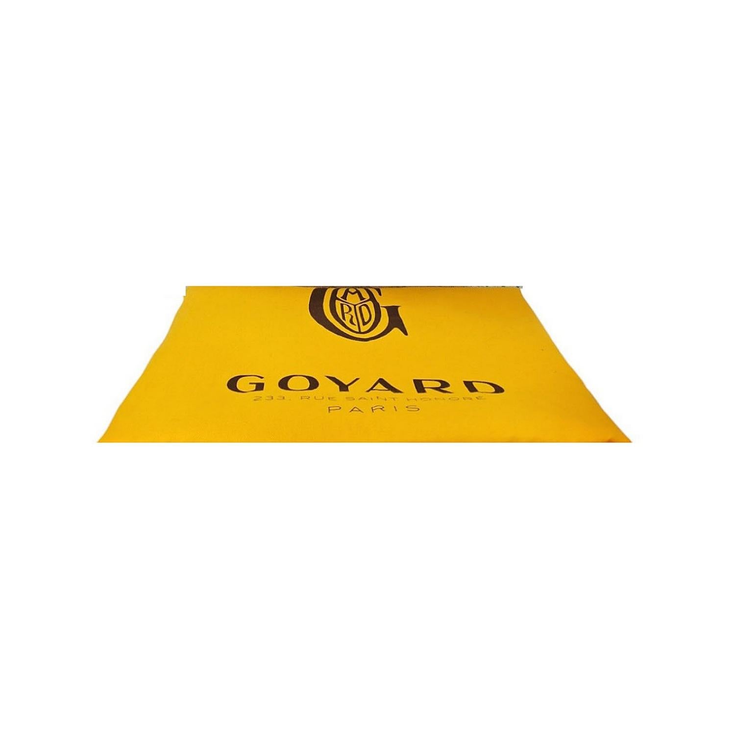 Goyard Goyardine Saint Louis PM Tote Navy Blue 8