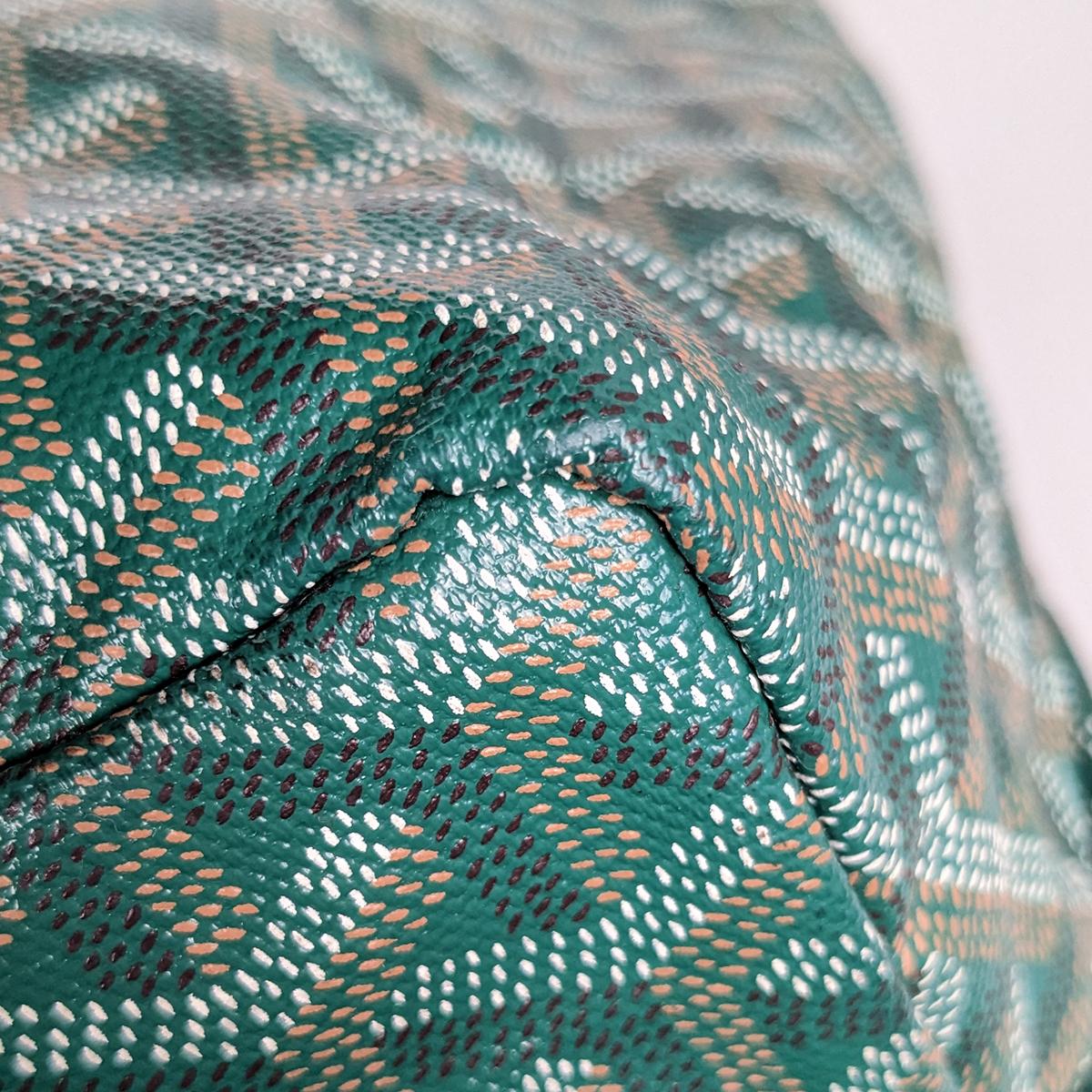 Goyard Goyardine Saint Louis Tote GM Green 2