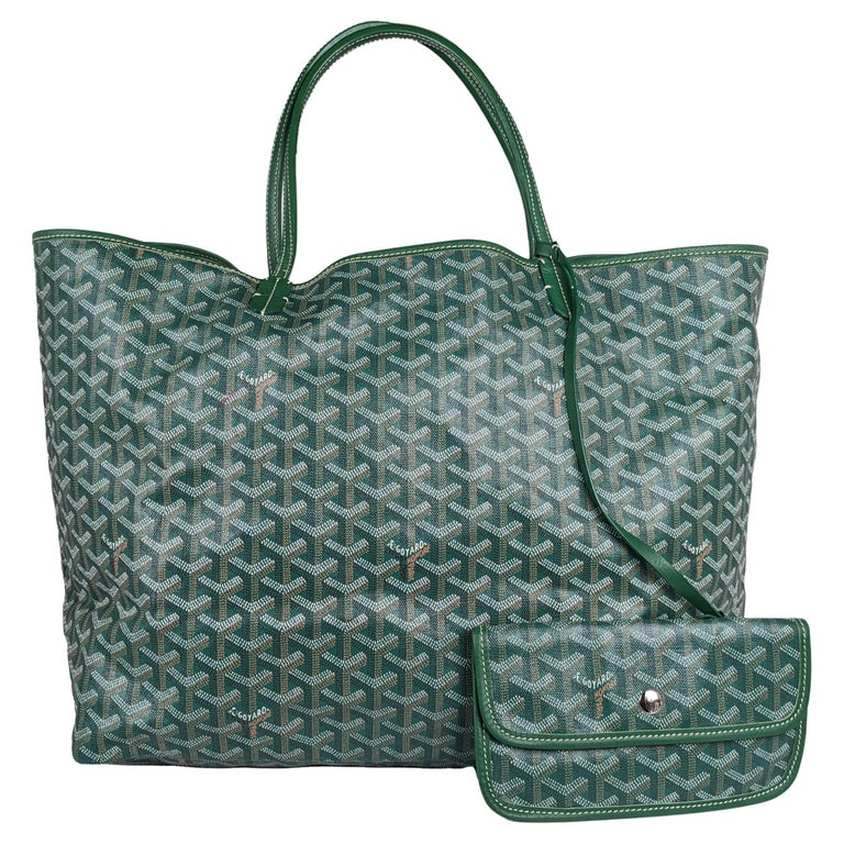 Green Goyard St. Louis Tote Bag at 1stDibs