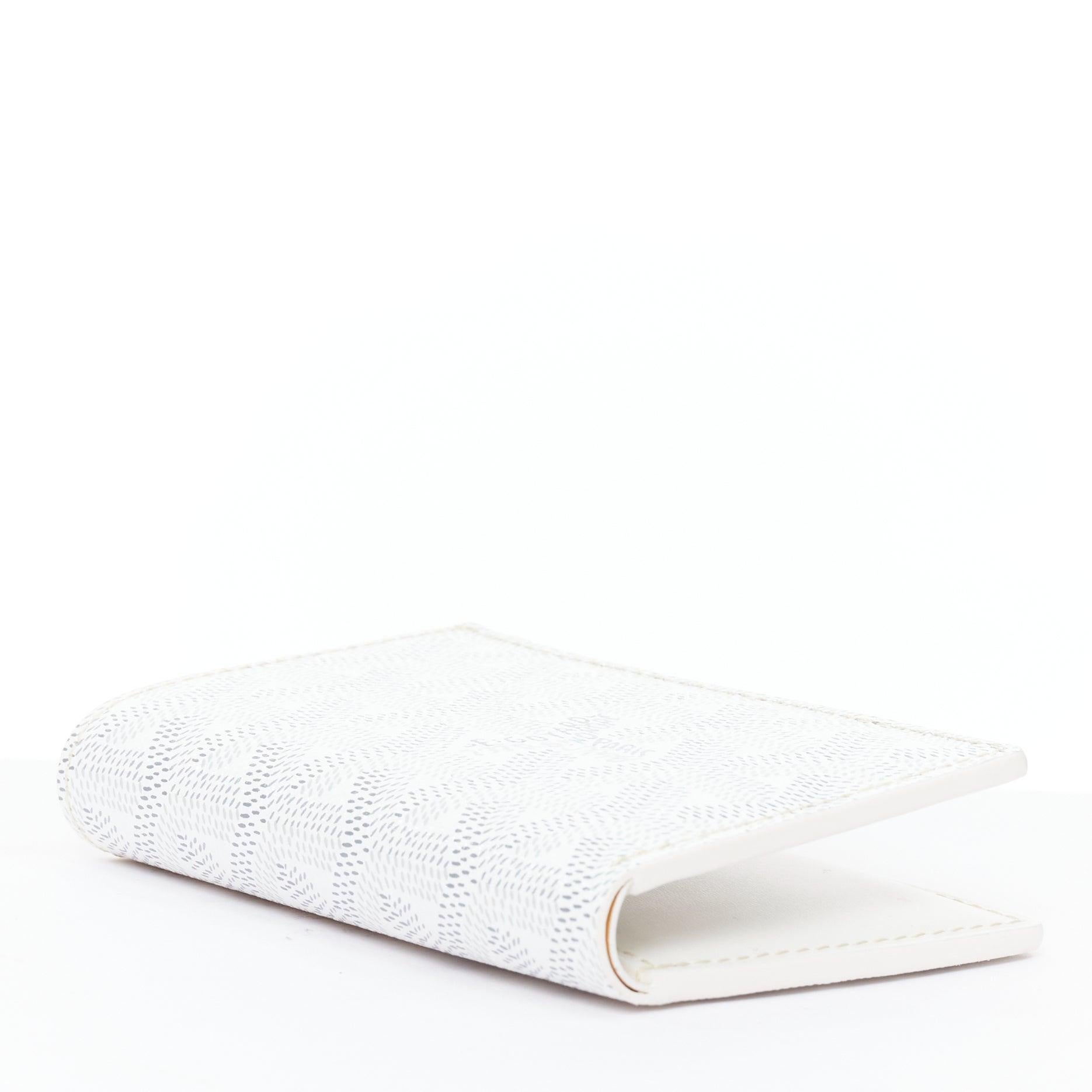 Goyard Portafoglio Saint-Pierre 2 grigio bianco Monogram in vendita 1