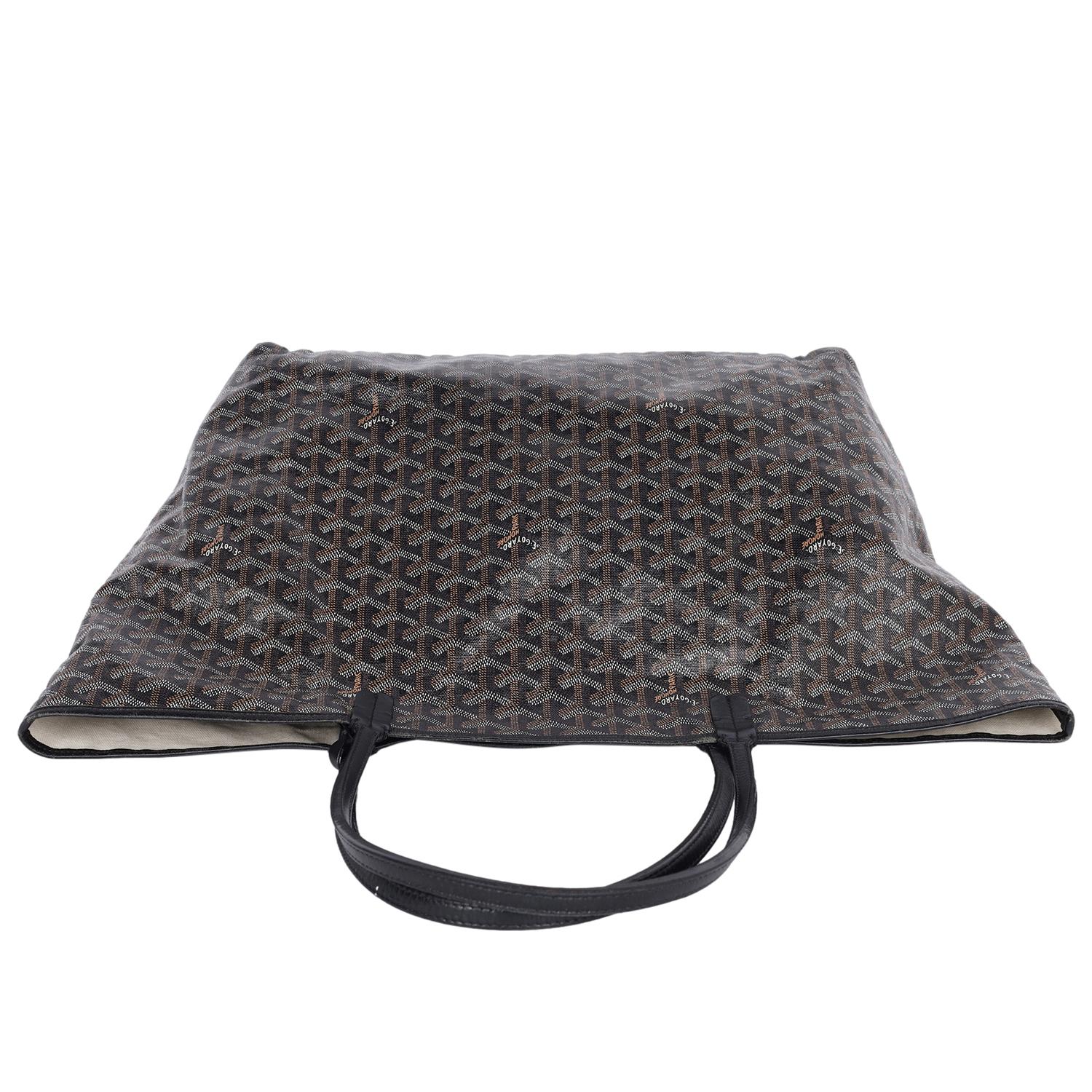 Goyard Borsa a tracolla St.Louis GM Tote Nero in vendita 7