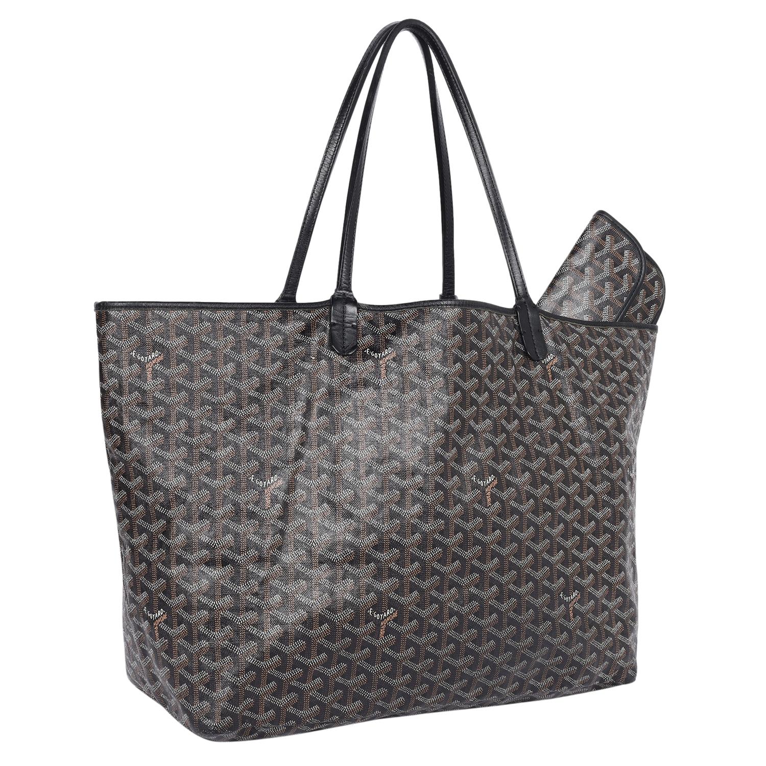 Goyard Borsa a tracolla St.Louis GM Tote Nero In condizioni discrete in vendita a Salt Lake Cty, UT