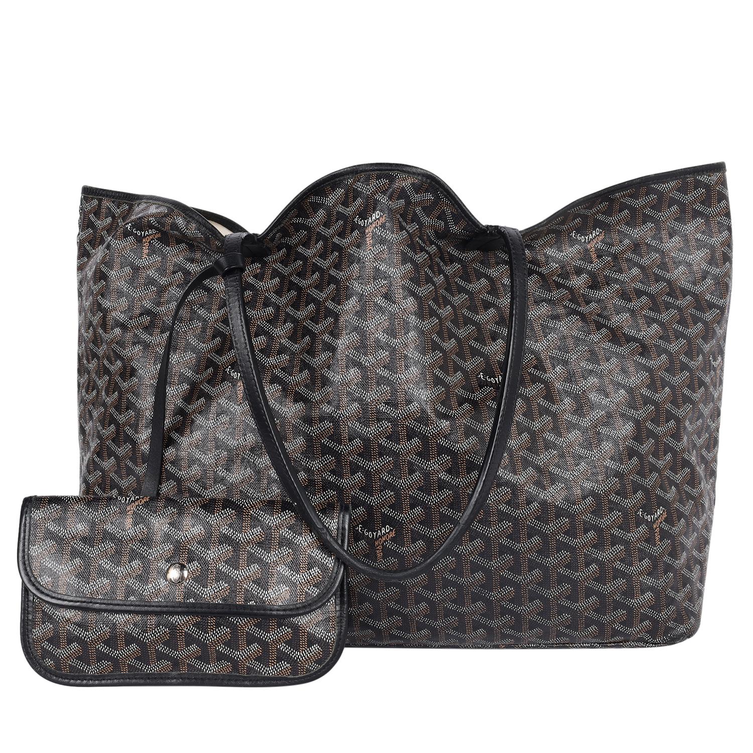 Goyard Borsa a tracolla St.Louis GM Tote Nero in vendita 5
