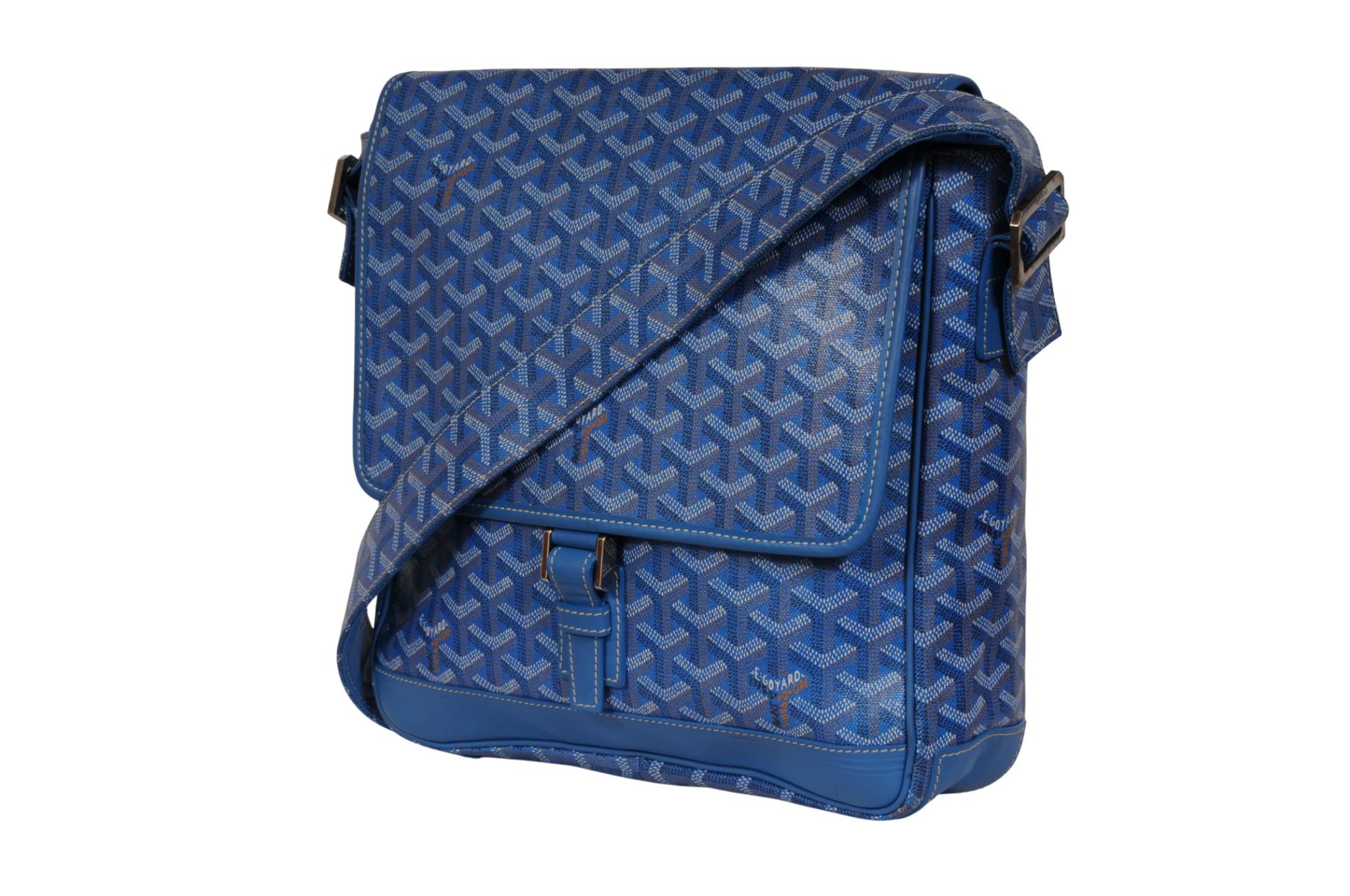 ゴヤール Goyard Blue Urbain CrossShoulderBag GOYARD ゴヤール 