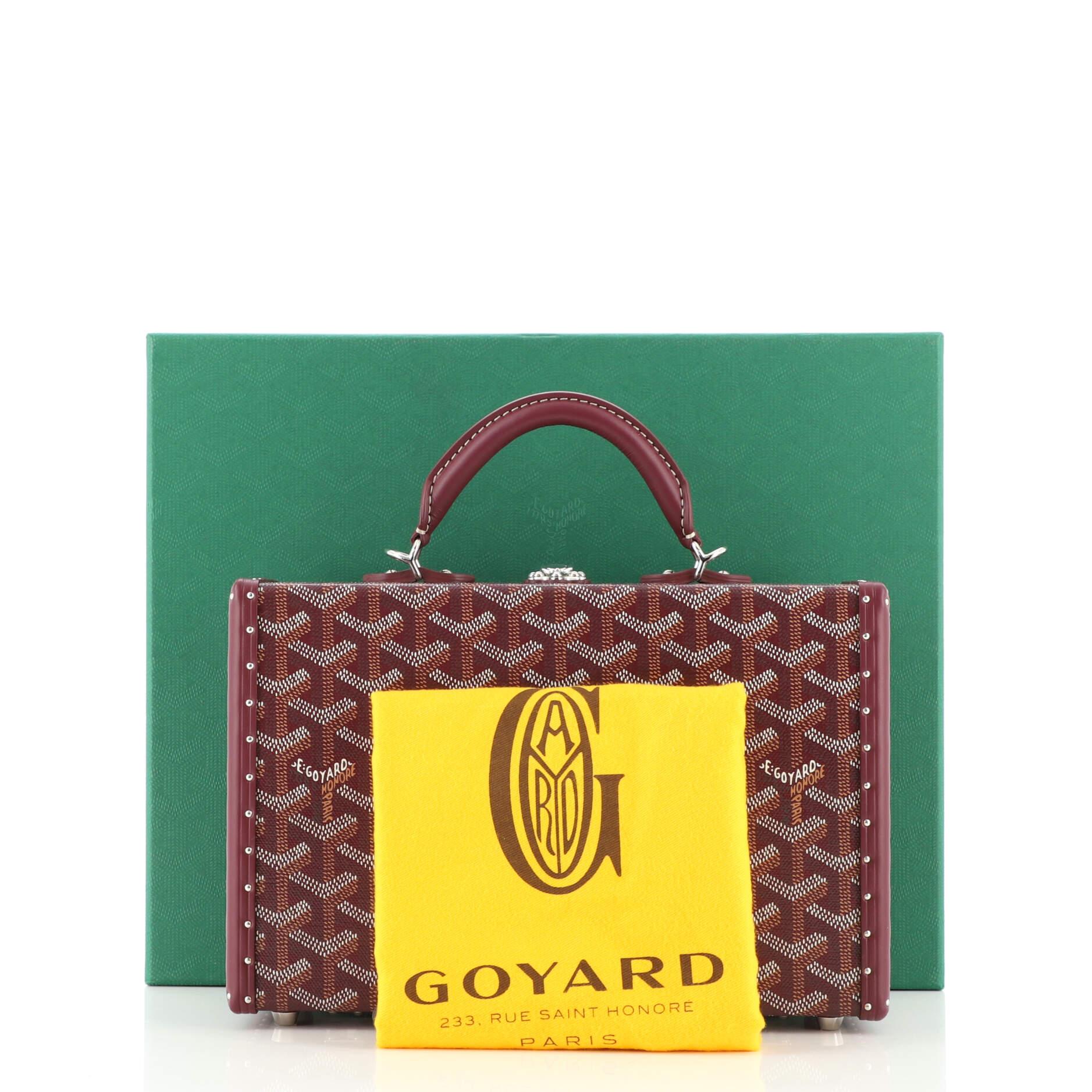 Goyard Trunk Bag - 2 For Sale on 1stDibs