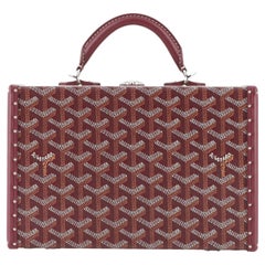 Goyard Grand Hotel Trunk Bag Coated Canvas PM