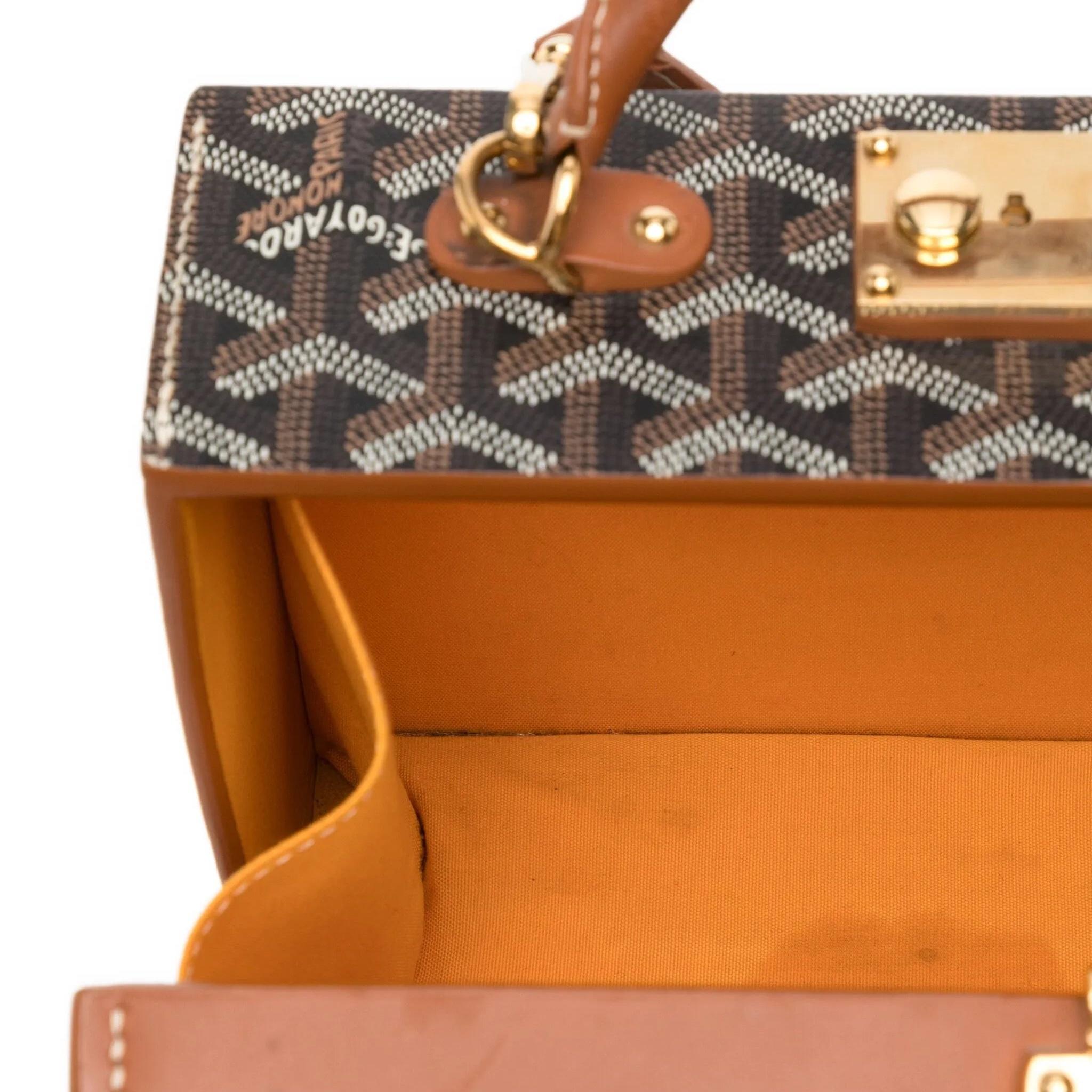 Goyard Grand Hotel Trunk Bag Bon état - En vente à London, GB