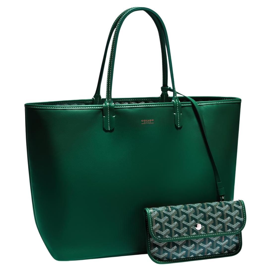 Goyard Black Brown Coated Canvas Goyardine Artois PM Bag at 1stDibs