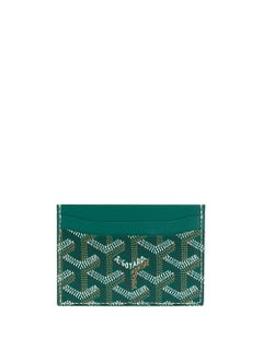 Goyard Green Customized Slotcard Wallet Saint-Sulpice