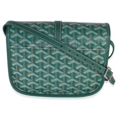 Goyard Green Goyardine Canvas Belvedere II PM