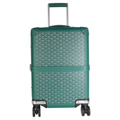Goyard Green Goyardine Canvas Bourget PM