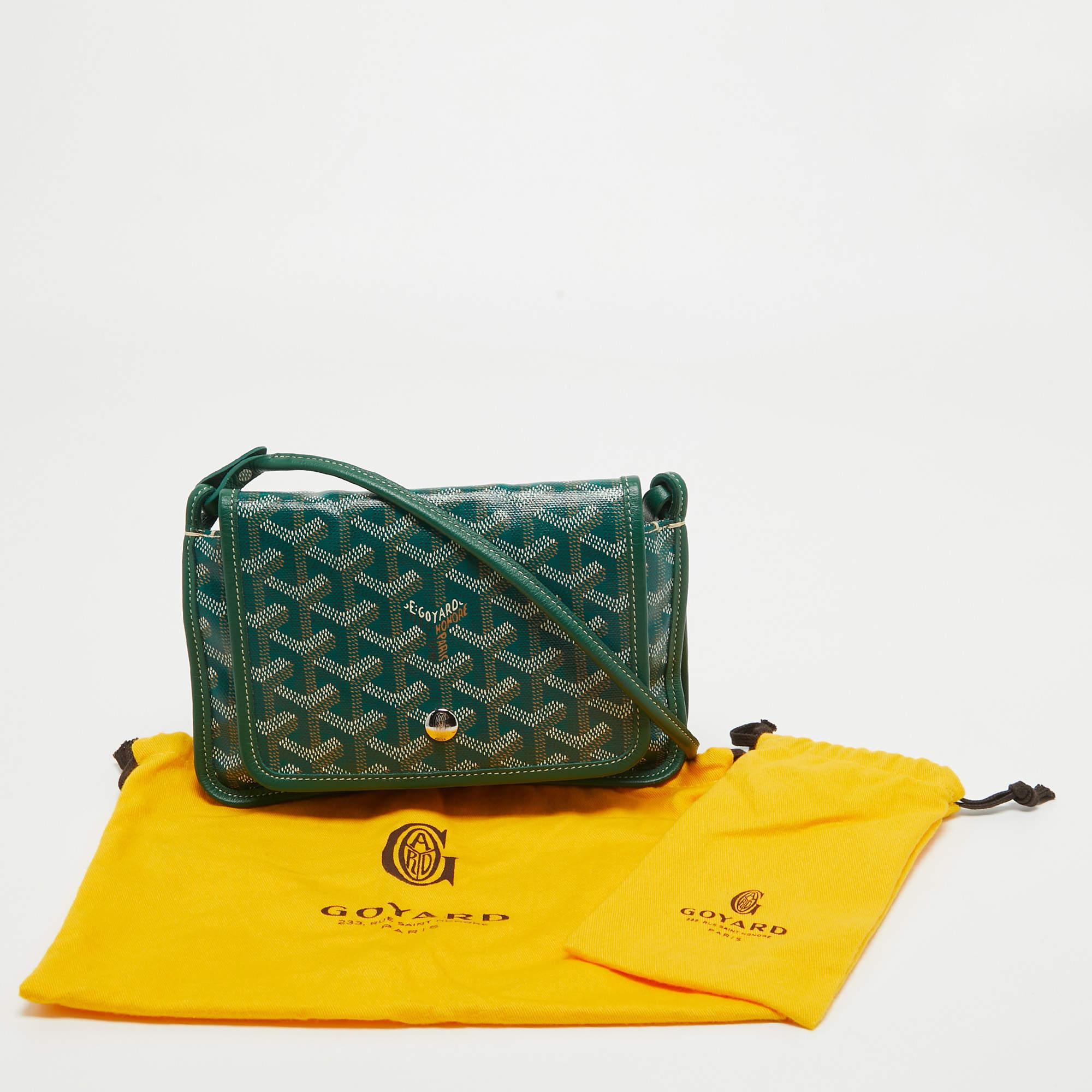 Goyard Green Goyardine Coated Canvas Plumet Crossbody Bag 3