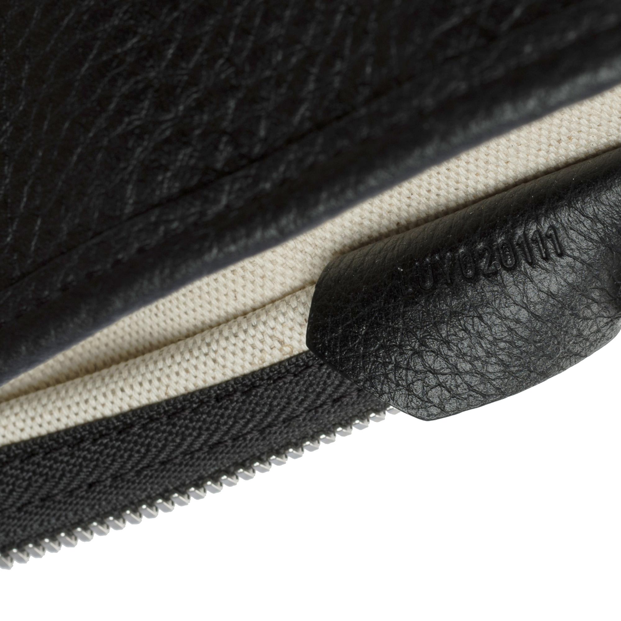 Goyard Grenadine Hobo bag in coated canvas and black leather For Sale 4