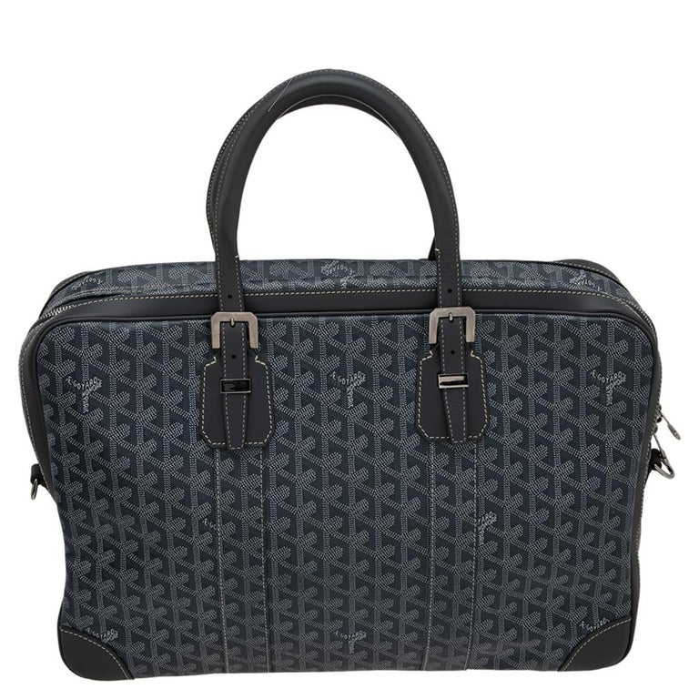 Goyard Goyardine Trunk Briefcase - Blue Briefcases, Bags