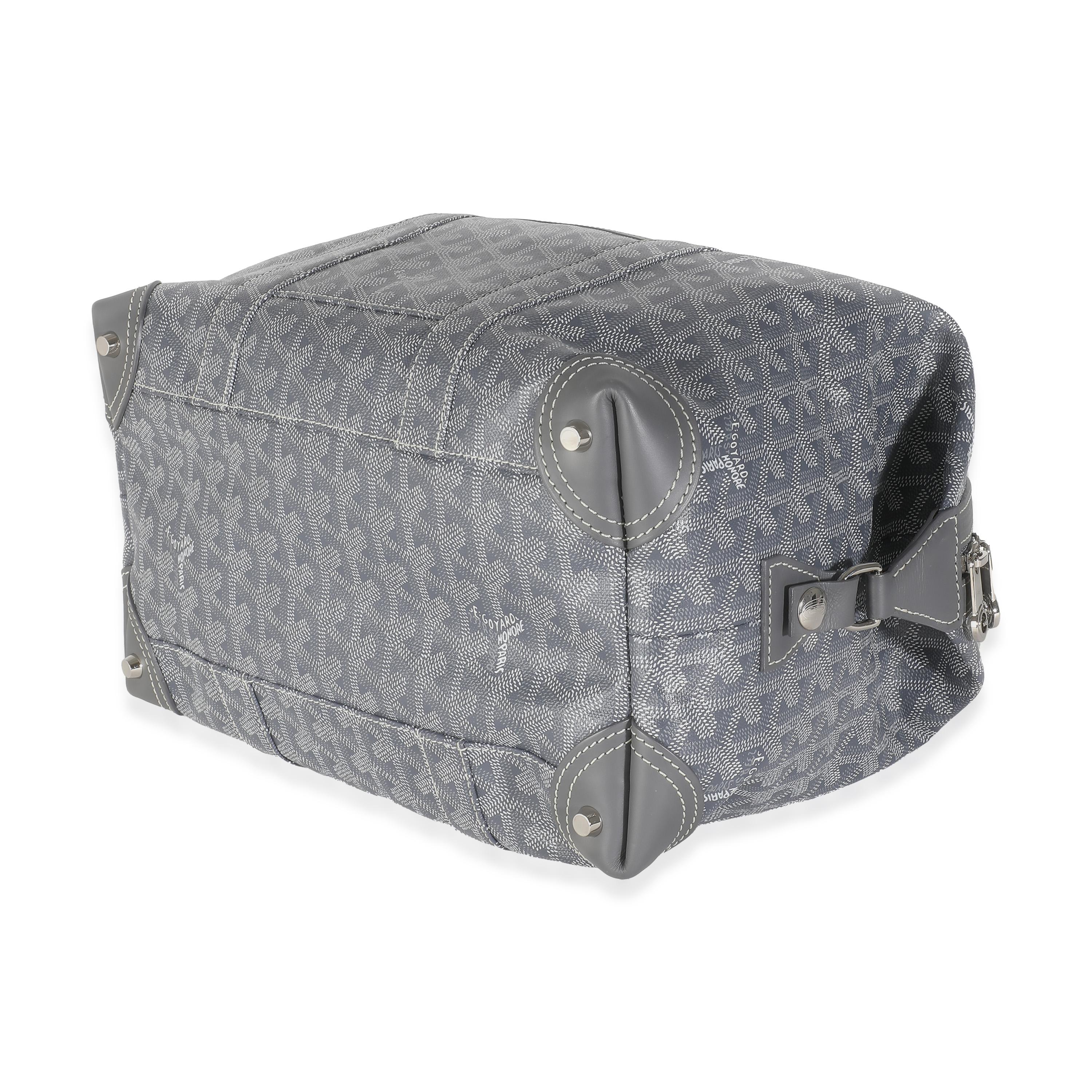 Women's or Men's Goyard Grey Goyardine Canvas Boeing 30