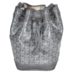 Goyard Grey Goyardine Canvas Petit Flot Bucket Bag