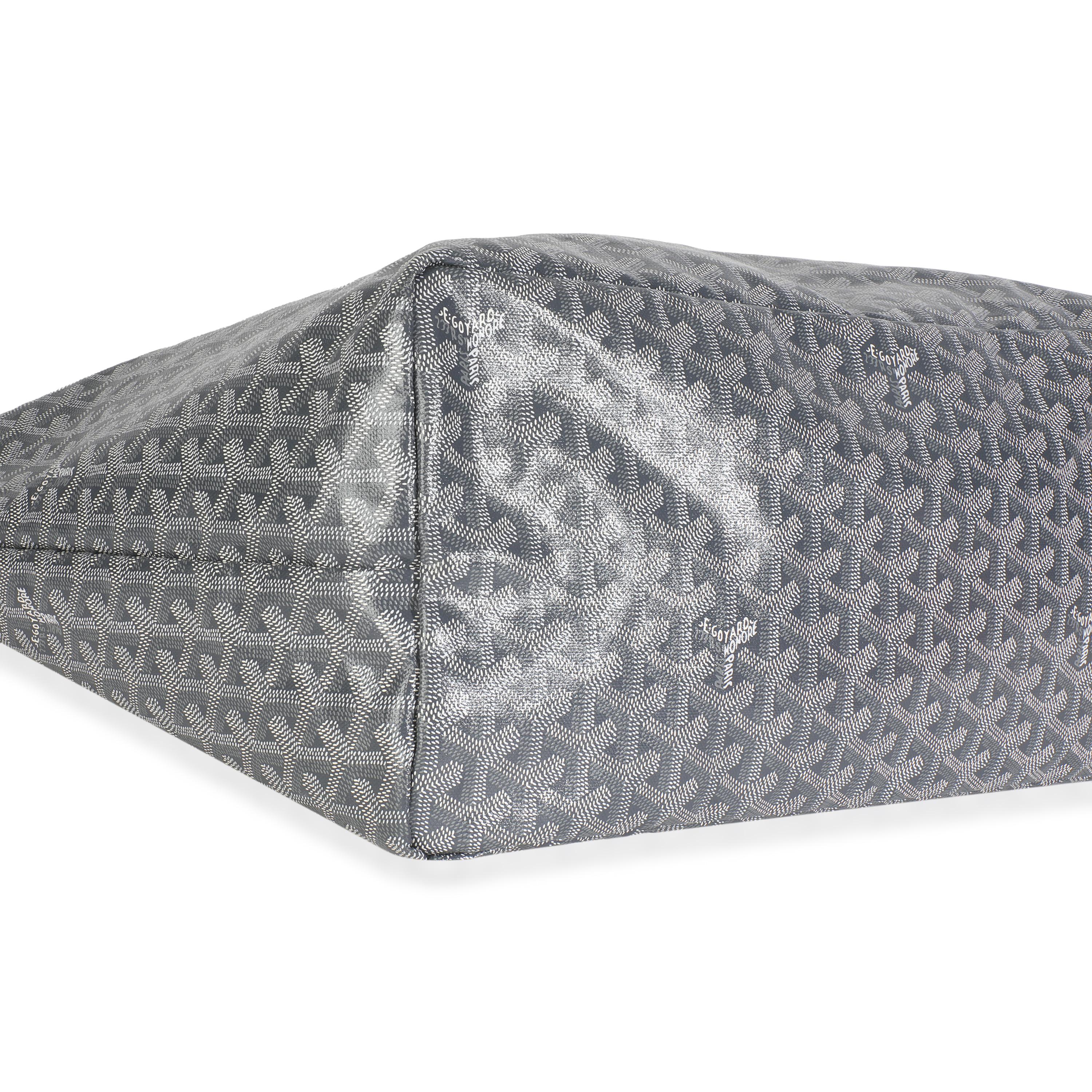 Goyard Gris Goyardine Canvas Saint Louis GM en vente 3