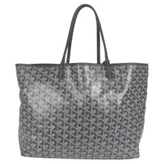 Goyard Grau Goyardine Segeltuch Saint Louis PM