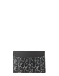 Goyard Grey Goyardine Canvas Saint Sulpice Card Holder