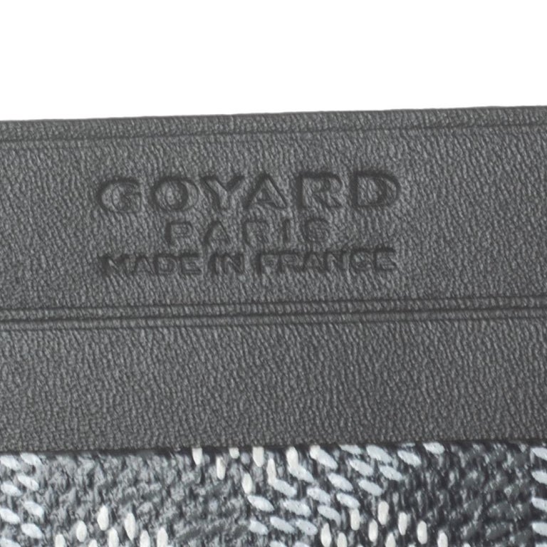 Goyard Grey Goyardine Coated Canvas St. Marc Bifold Card Holder Goyard