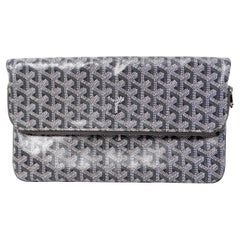 Goyard Grau Goyardine Sainte Marie Faltbare Clutch Tasche