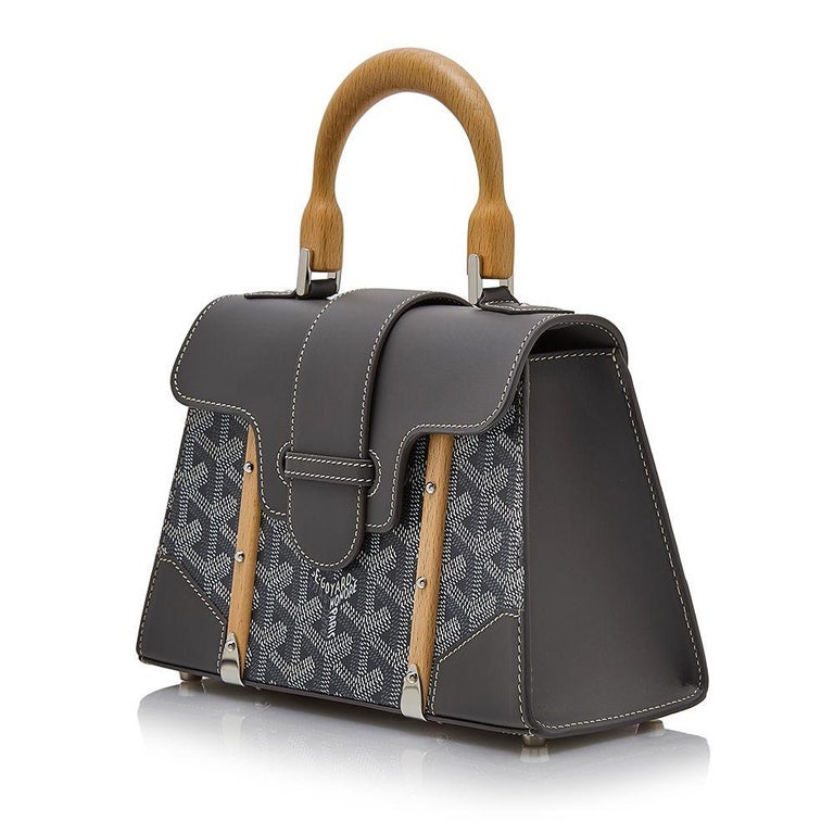 Goyard Grey Mini Saigon Bag at 1stDibs  goyard saigon grey, goyard mini  saigon grey, goyard saigon mini grey