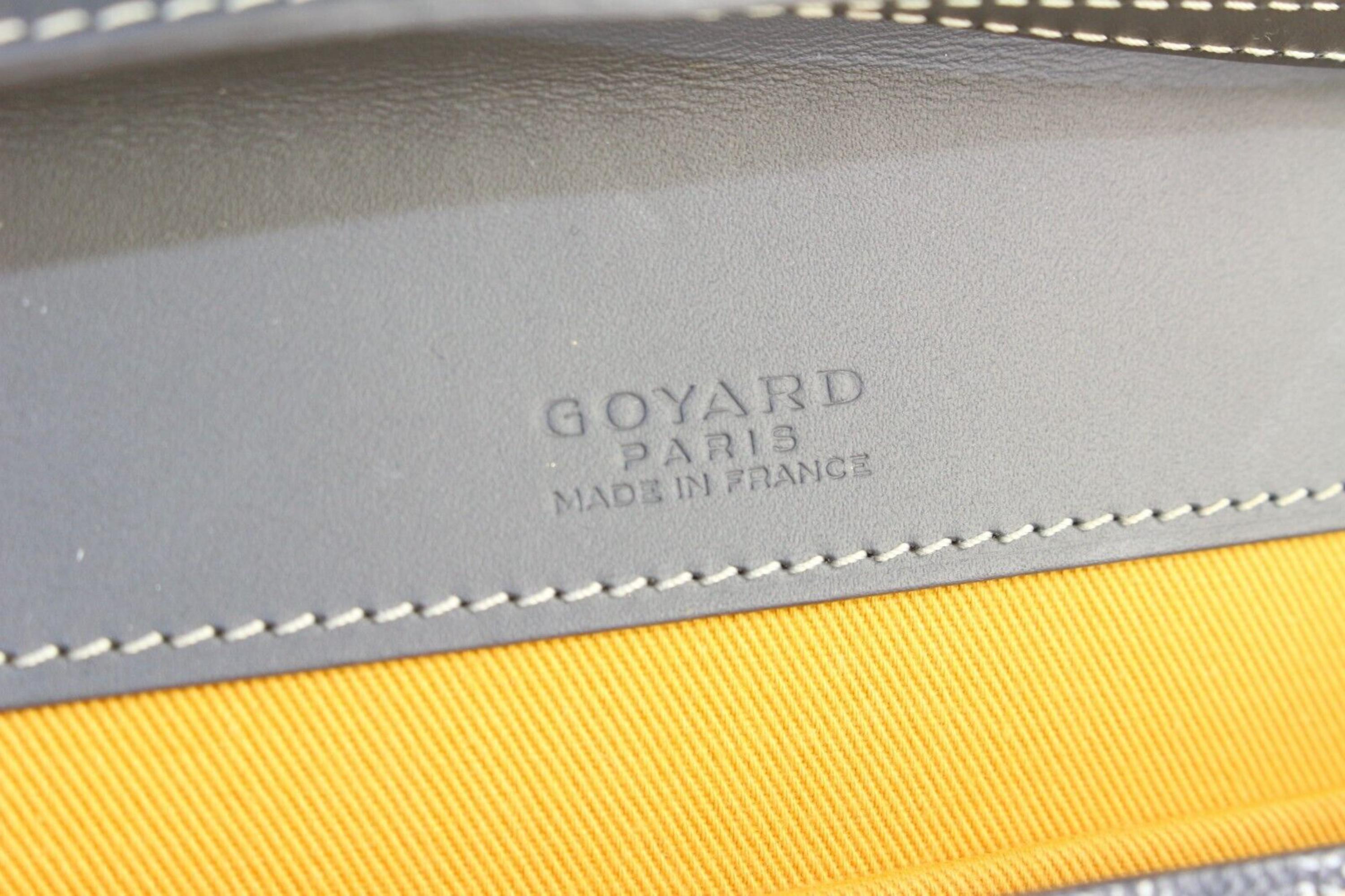Goyard Grey Monte Carlo Crossbody Clutch with Strap 1GY0215 3