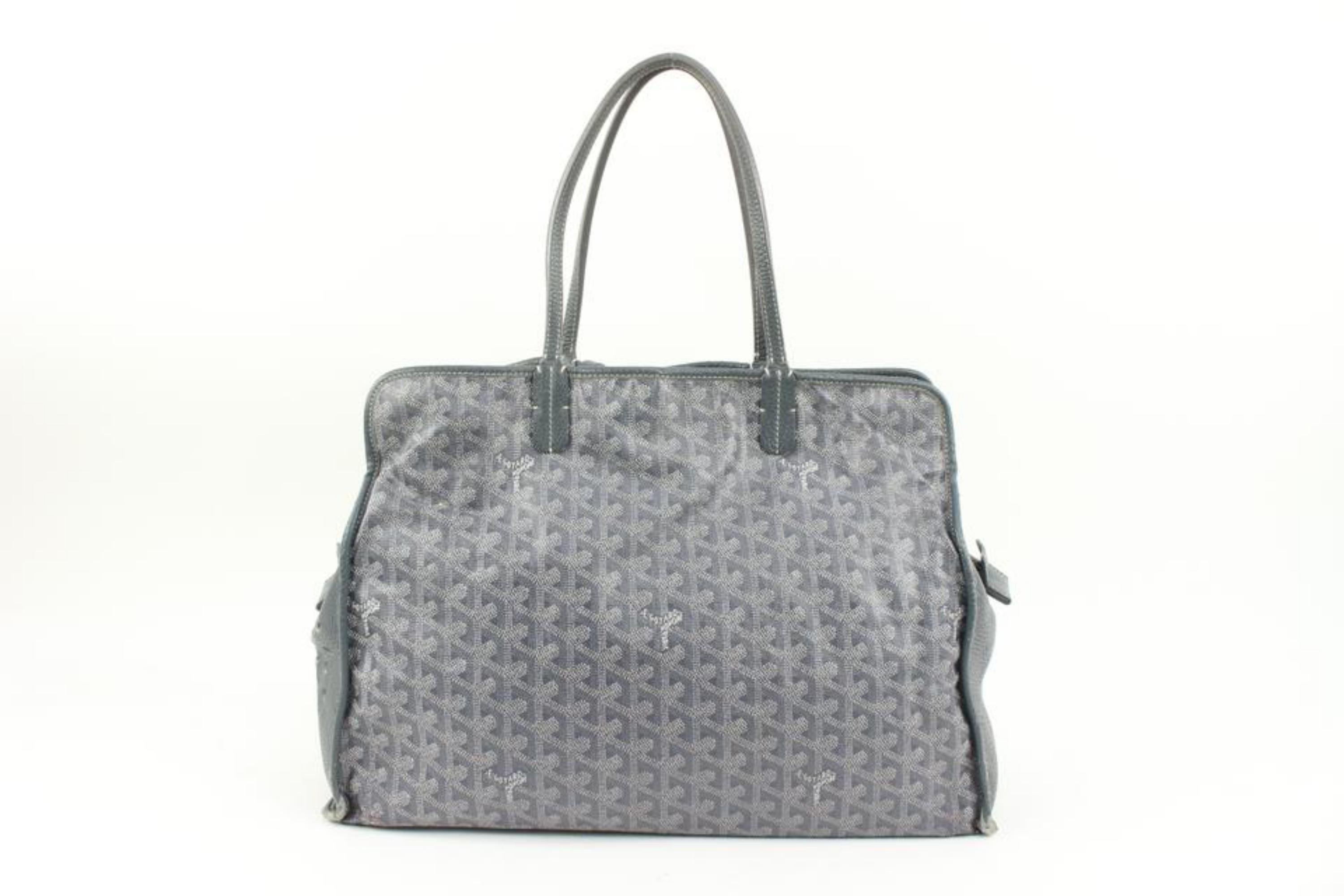 Sac Goyard Hardy PM pour chien avec pochette 13gy222s État moyen - En vente à Dix hills, NY