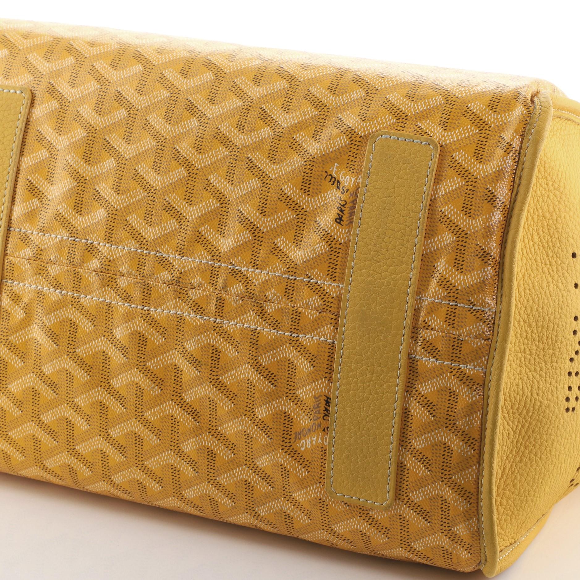 Women's or Men's Goyard Hardy Pet Carrier Coated Canvas GM