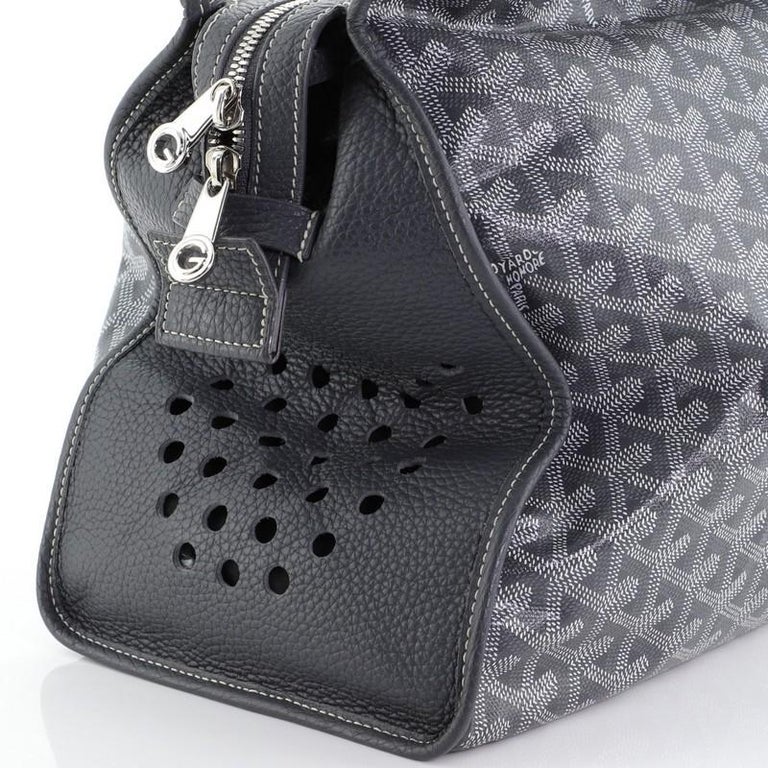 Goyard Hardy Pet Carrier Canvas PM at 1stDibs  goyard pet carrier, goyard  dog carrier, hardy goyard