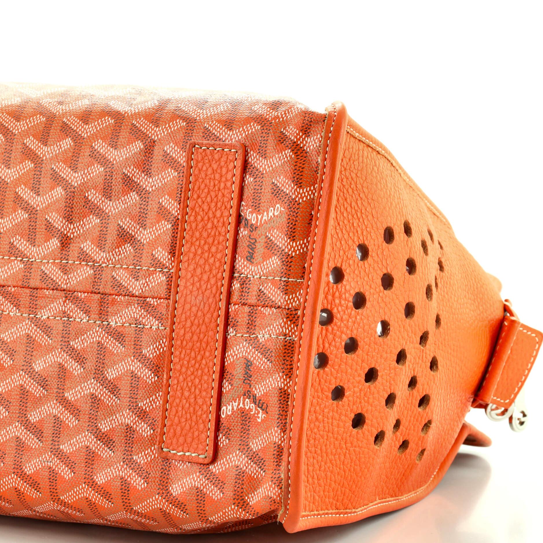 Women's or Men's Goyard Hardy Pet Carrier Coated Canvas PM