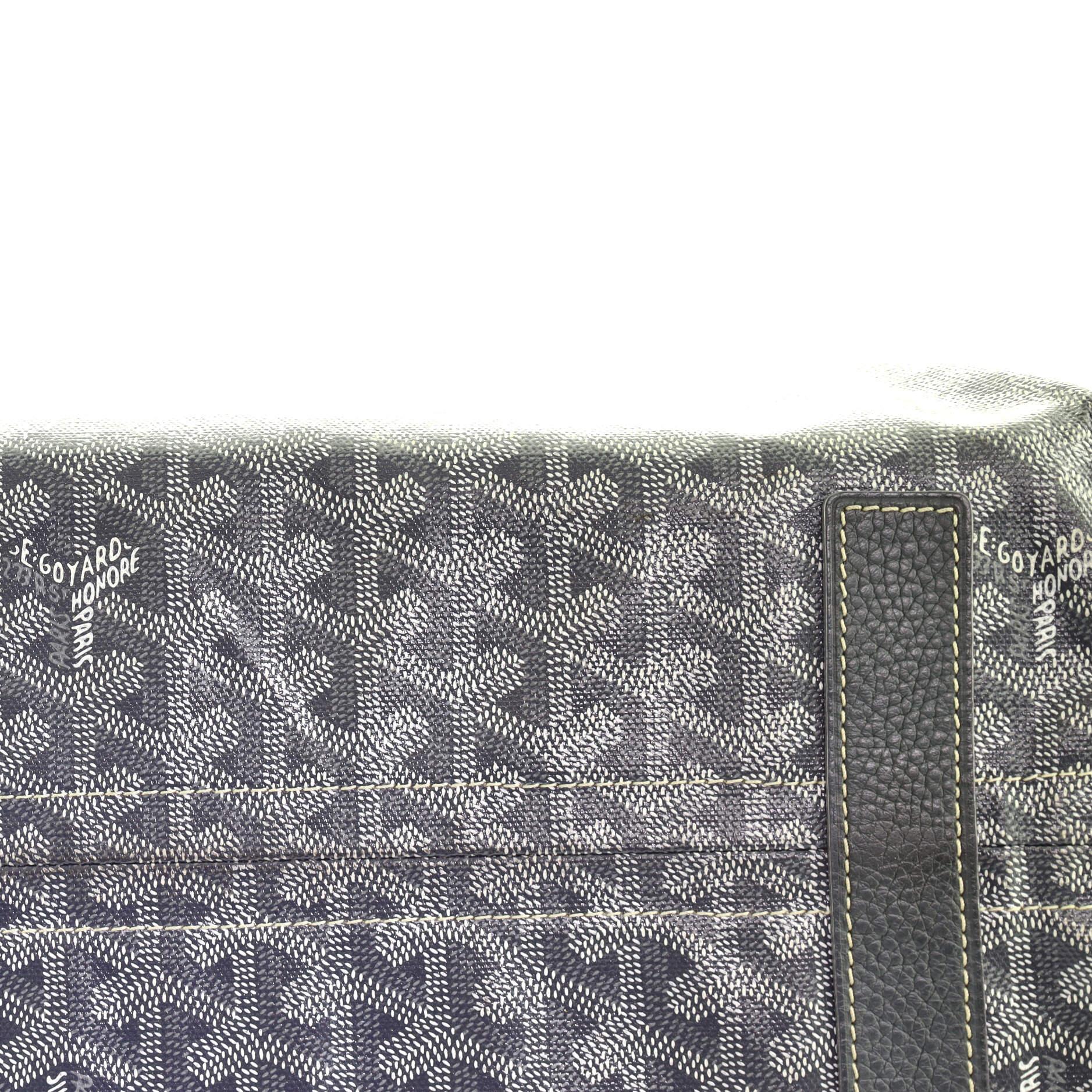 Goyard Hardy Pet Carrier Coated Canvas PM In Fair Condition In NY, NY
