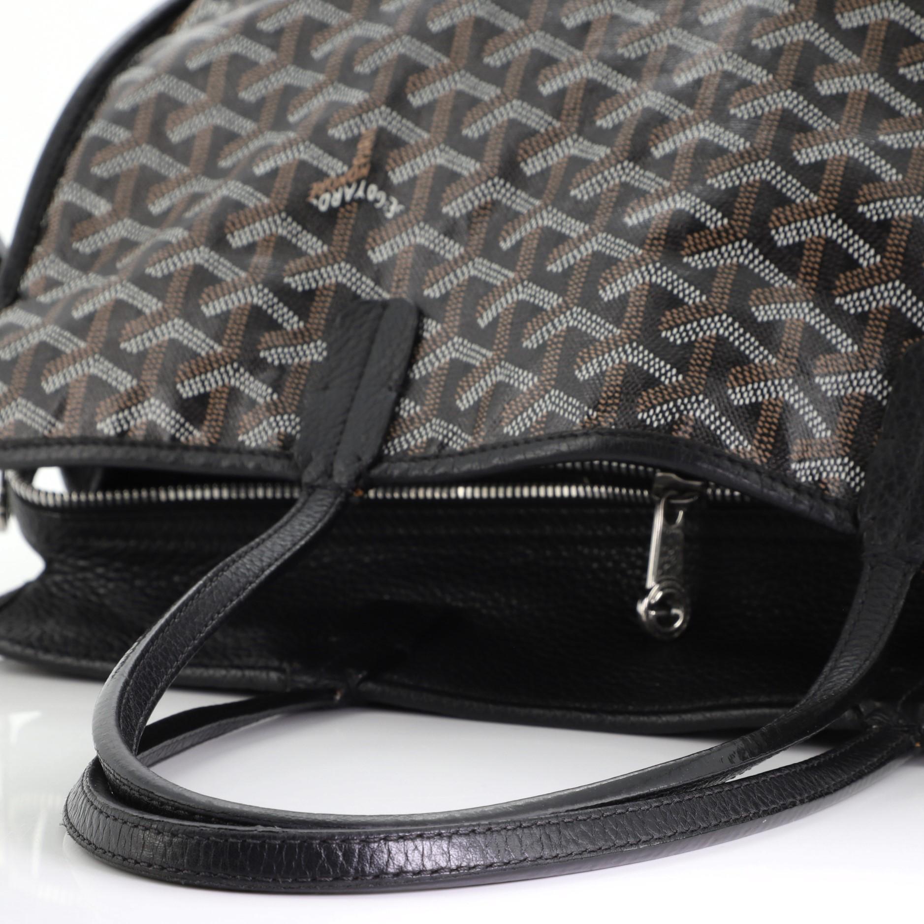 Goyard Hardy Pet Carrier Coated Canvas PM 1