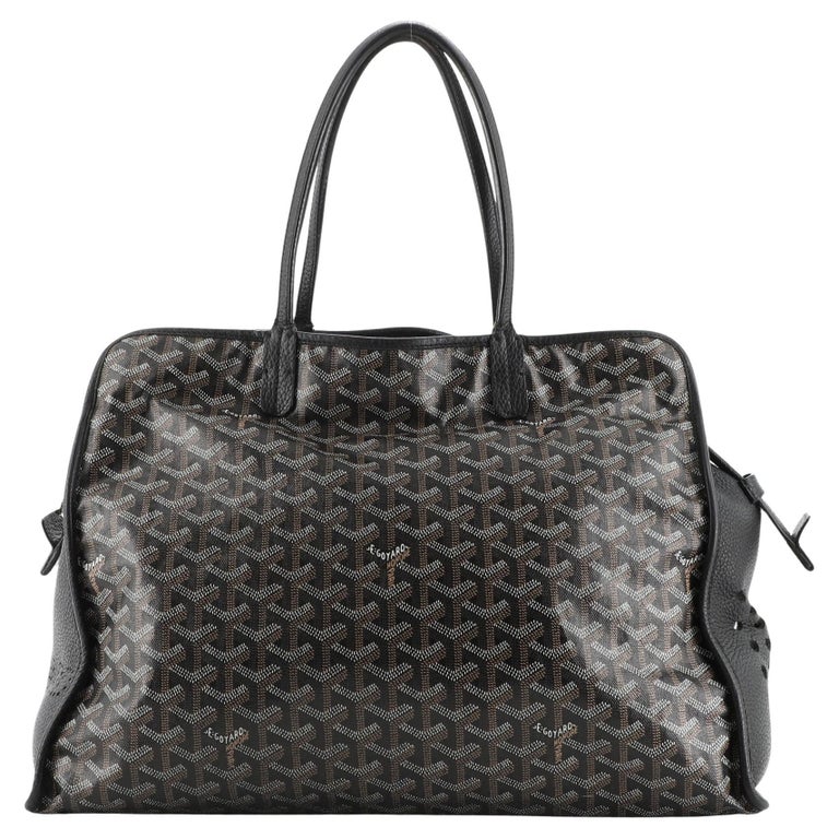 Goyard Carry On Trolley Rolling Luggage Coated Canvas PM at 1stDibs