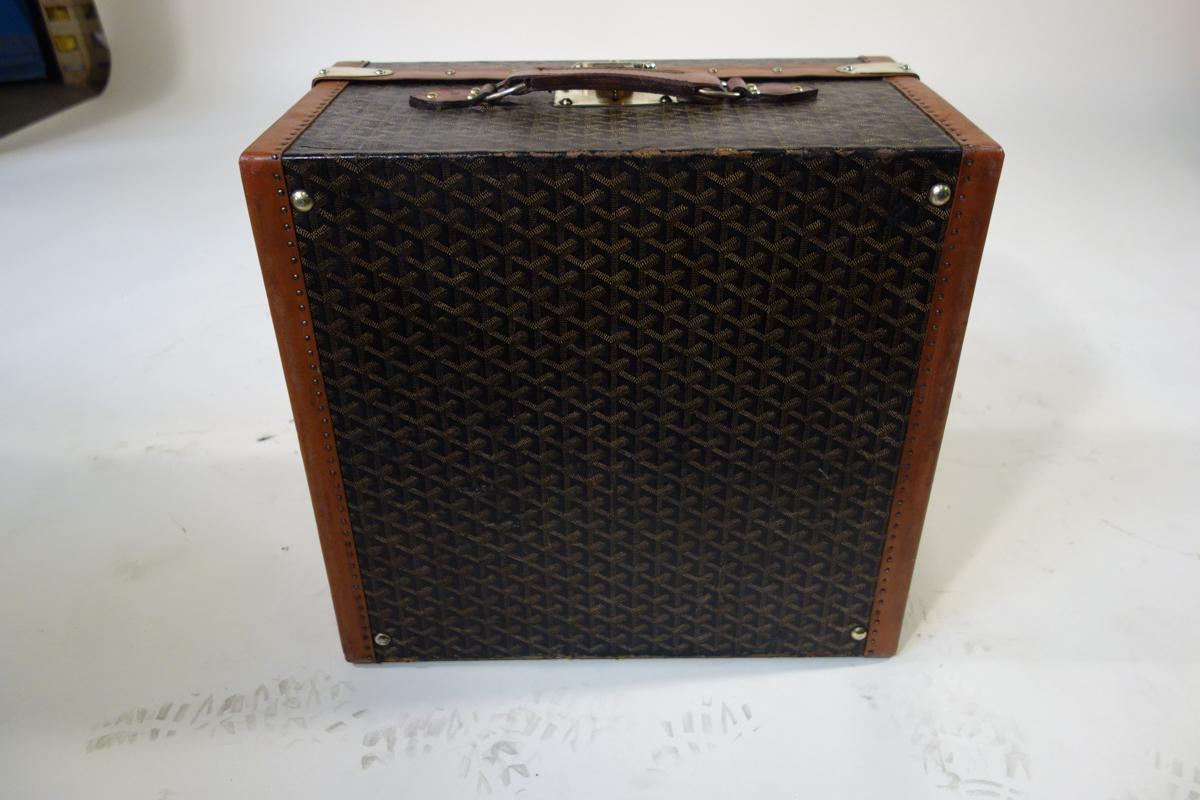 Goyard Hat Trunk In Good Condition In Haguenau, FR