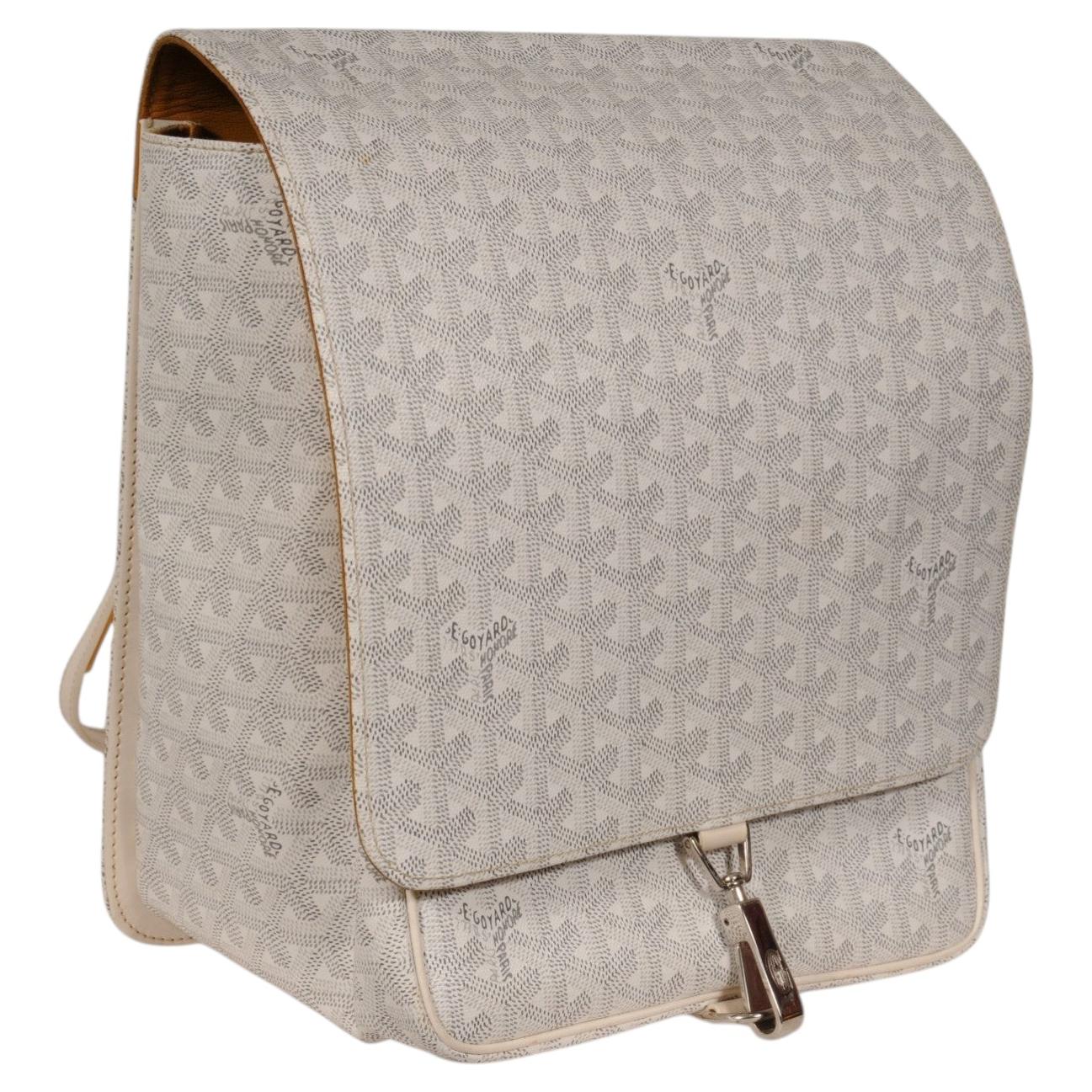 Goyard Janson Backpack Carry On Travel Duffle Bag Discontinued Rare Alpin