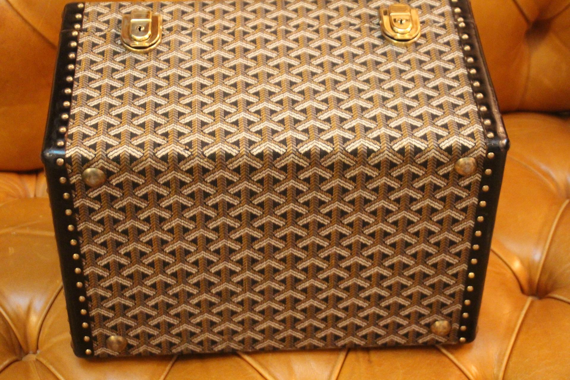 Goyard Jewelry Case, Goyard Trunk, Goyard Train Case, Goyard Beauty Case 6