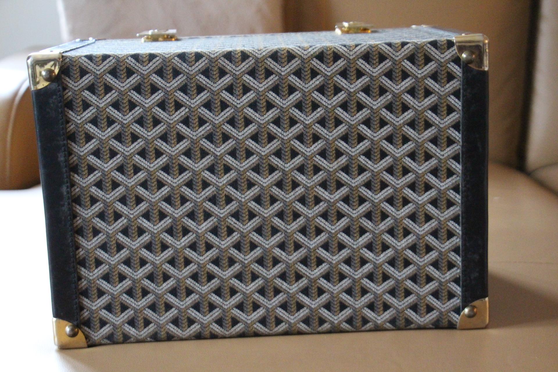 Goyard Jewelry Case, Goyard Trunk, Goyard Train Case, Goyard Beauty Case 8