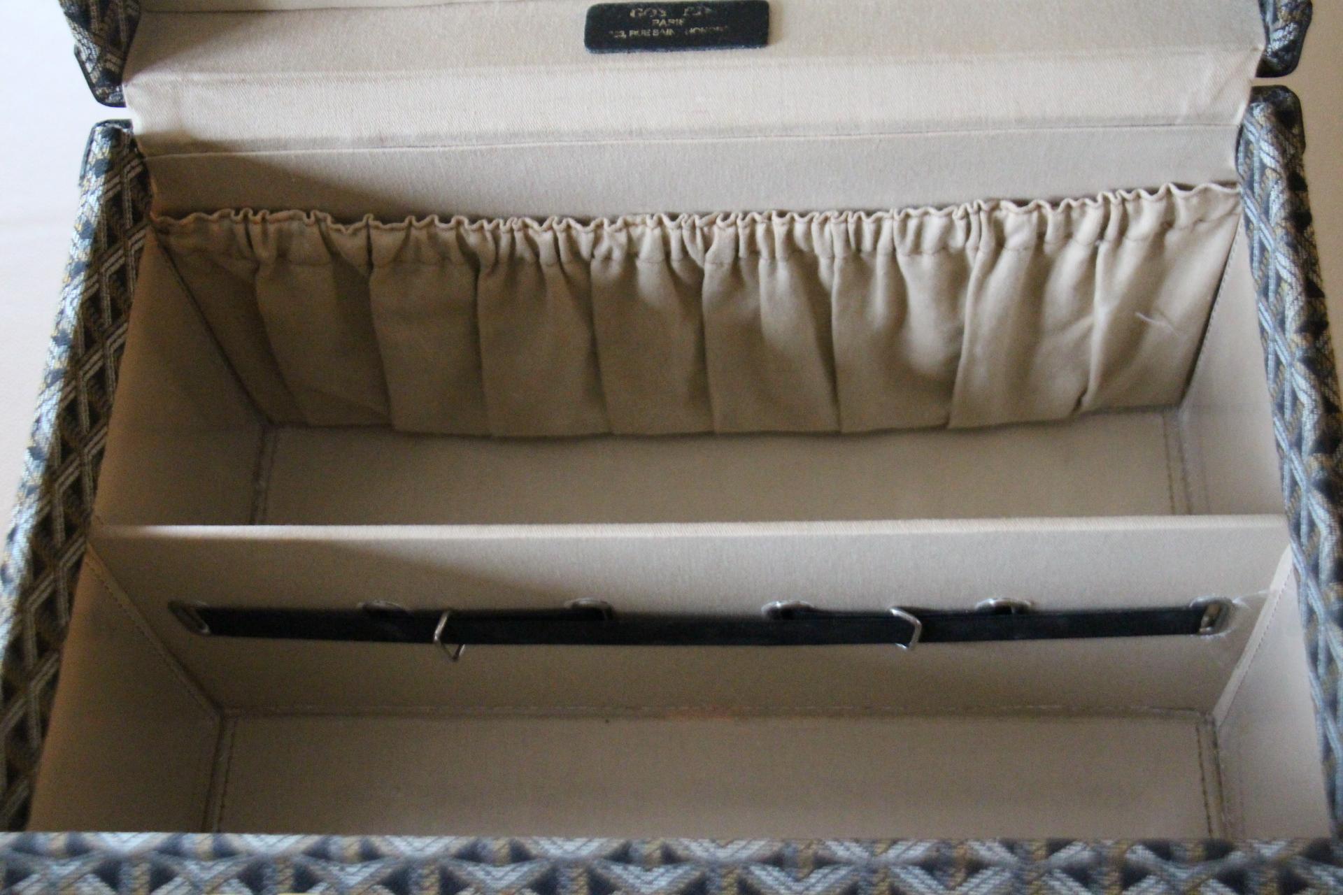 Goyard Jewelry Case, Goyard Trunk, Goyard Train Case, Goyard Beauty Case 11