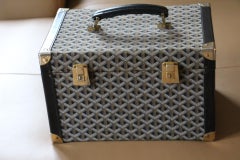 Goyard Jewelry Case, Goyard Trunk, Goyard Train Case, Goyard Beauty Case