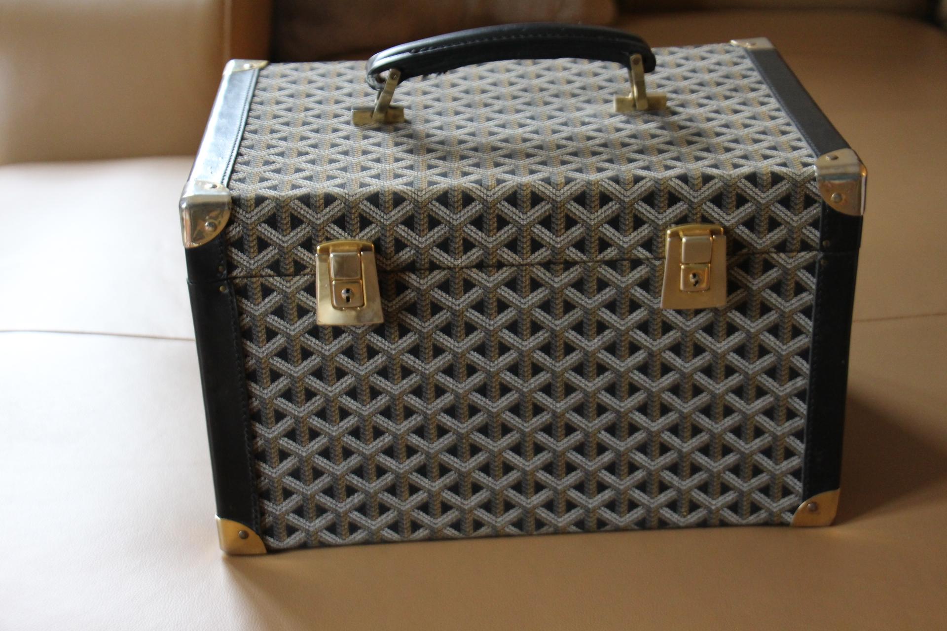 Goyard Jewelry Case, Goyard Trunk, Goyard Train Case, Goyard Beauty Case 15