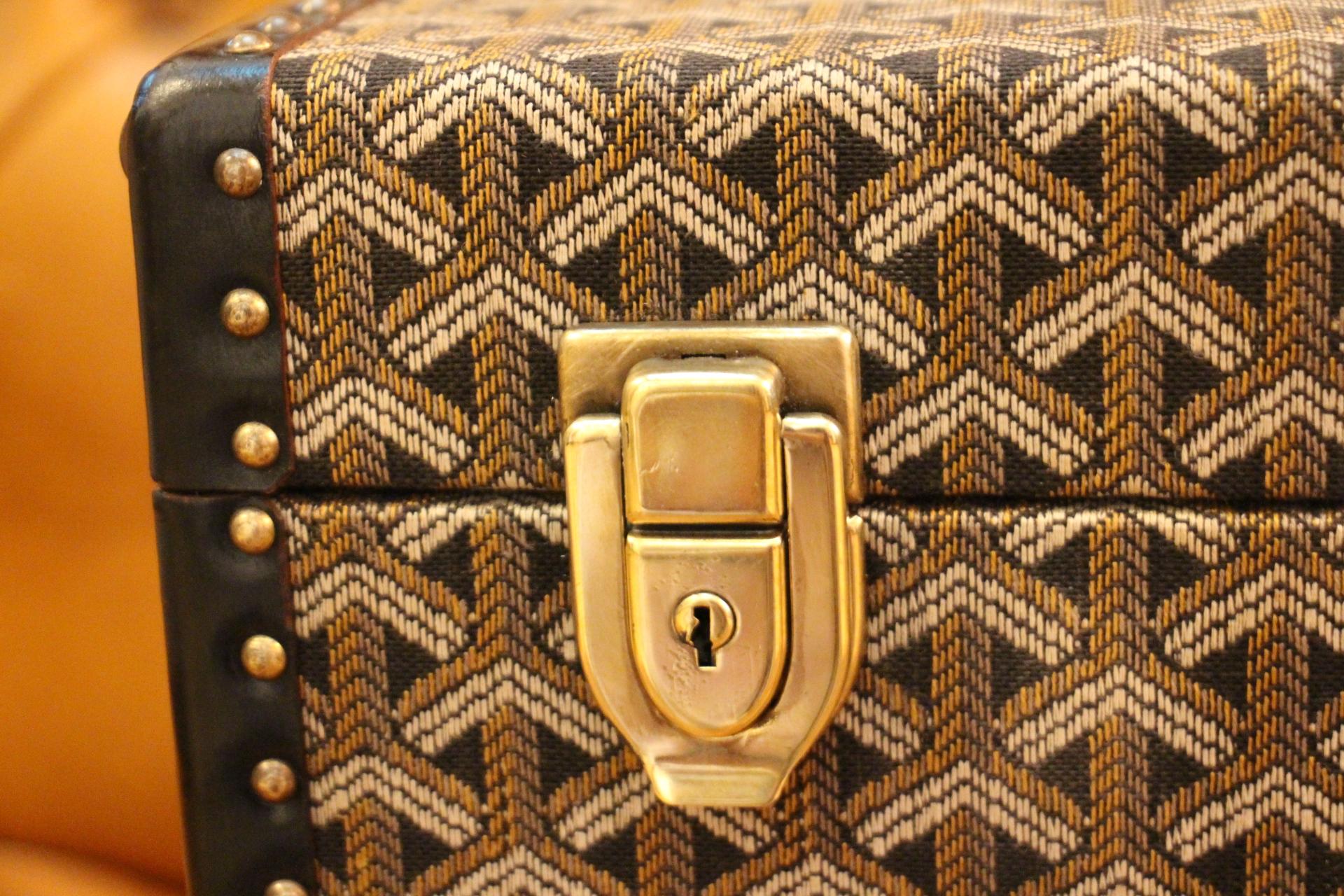 Goyard Jewelry Case, Goyard Trunk, Goyard Train Case, Goyard Beauty Case 1