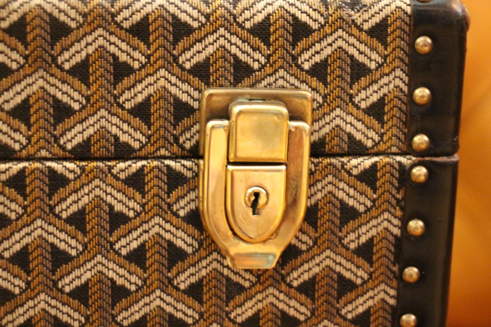 Goyard Jewelry Case, Goyard Trunk, Goyard Train Case, Goyard Beauty Case 2